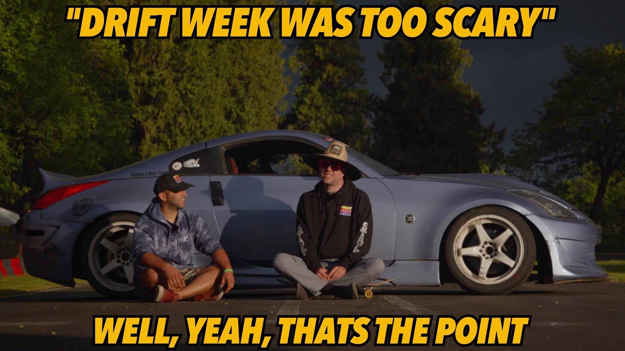 Getting stranded, breaking things, critquing Drift Week.  How spooky should it be?  ( VERY? )