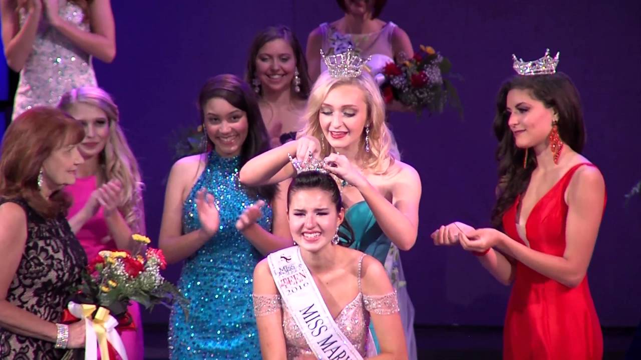 Miss Maryland's Outstanding Teen 2016 Crowning Moment