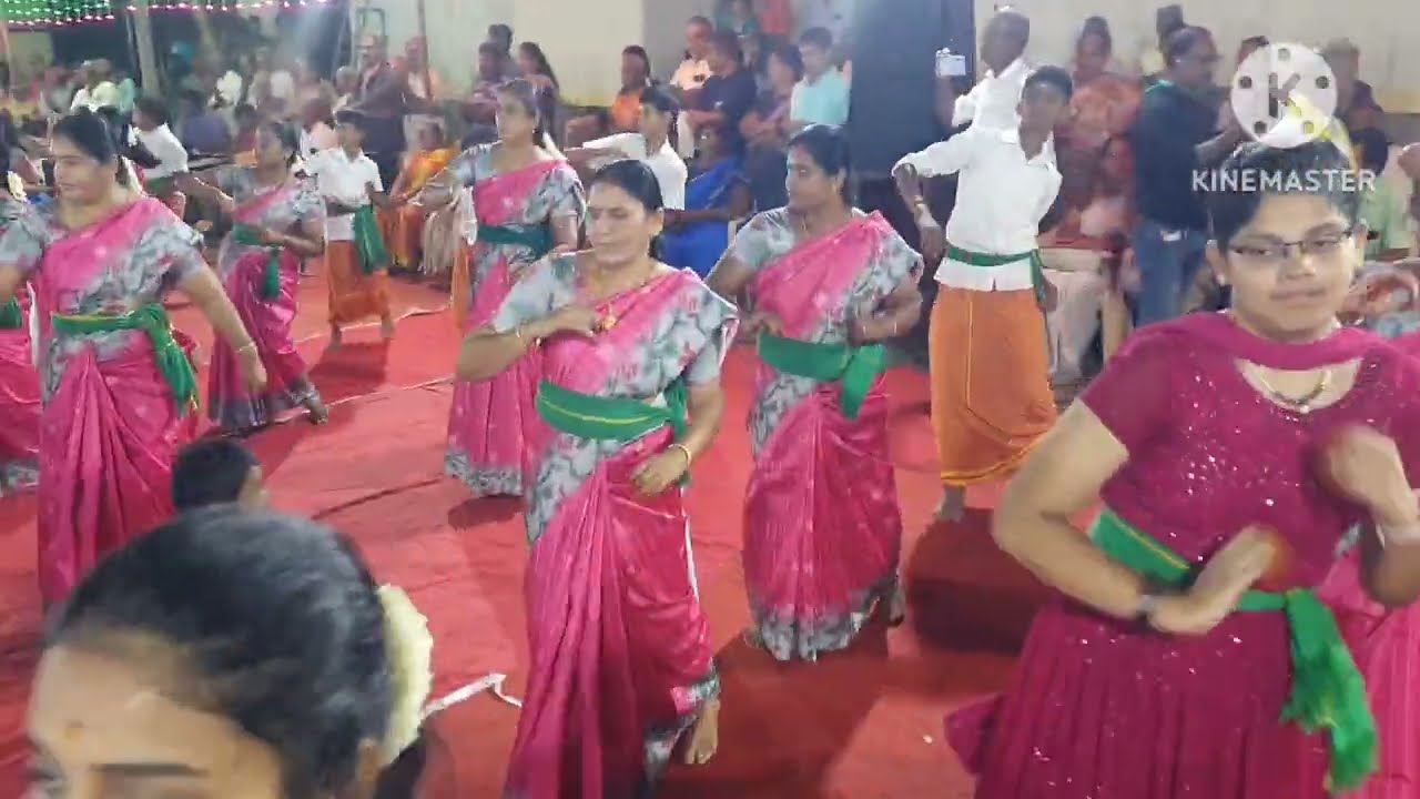ஶ்ரீ குமரன் வள்ளிக் கும்மி ஆசிரியர் சசிக்குமார் அரங்கேற்றம் தென் பொன்முடி 04/08/24 vallikummi