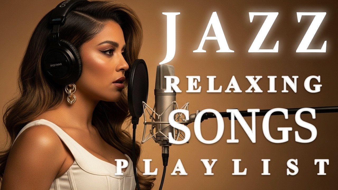 Smooth Jazz Evening Lounge | Vokal Wanita Lembut untuk Penyembuhan