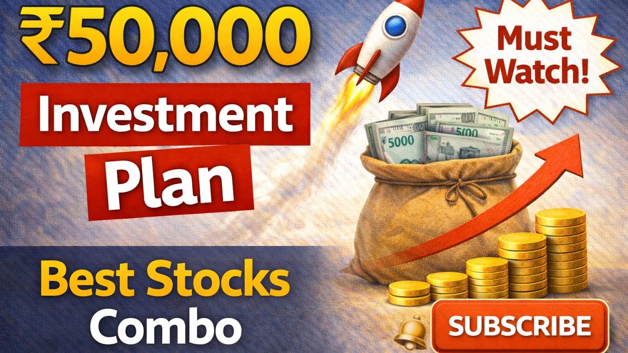 Best 5 Stocks to Invest Now 🚀 | Long Term Wealth Formula (2026)