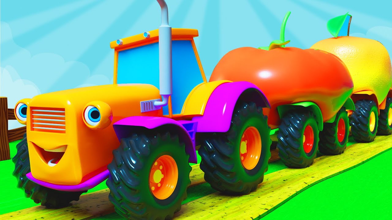 Traktor szuka przyczep – Piosenki dla Dzieci – DZIECIĘCE HITY – Z Miłości do Dzieci