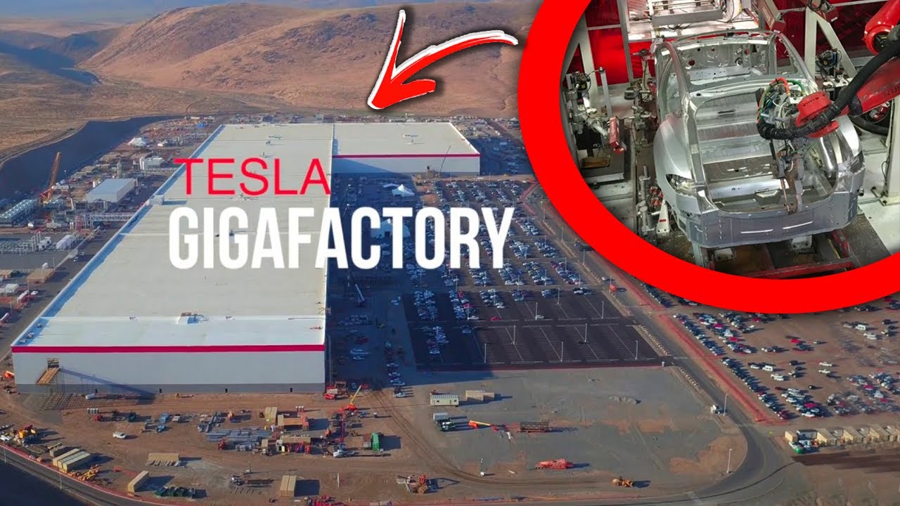 Inside Look At The $5 Billion Tesla Gigafactory In Texas