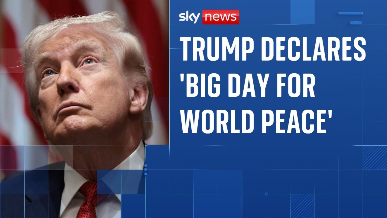 Срочная новость: Трамп объявил &laquo;важным днем ​​для мира во всем мире&raquo; после двухнедельного прекращ...