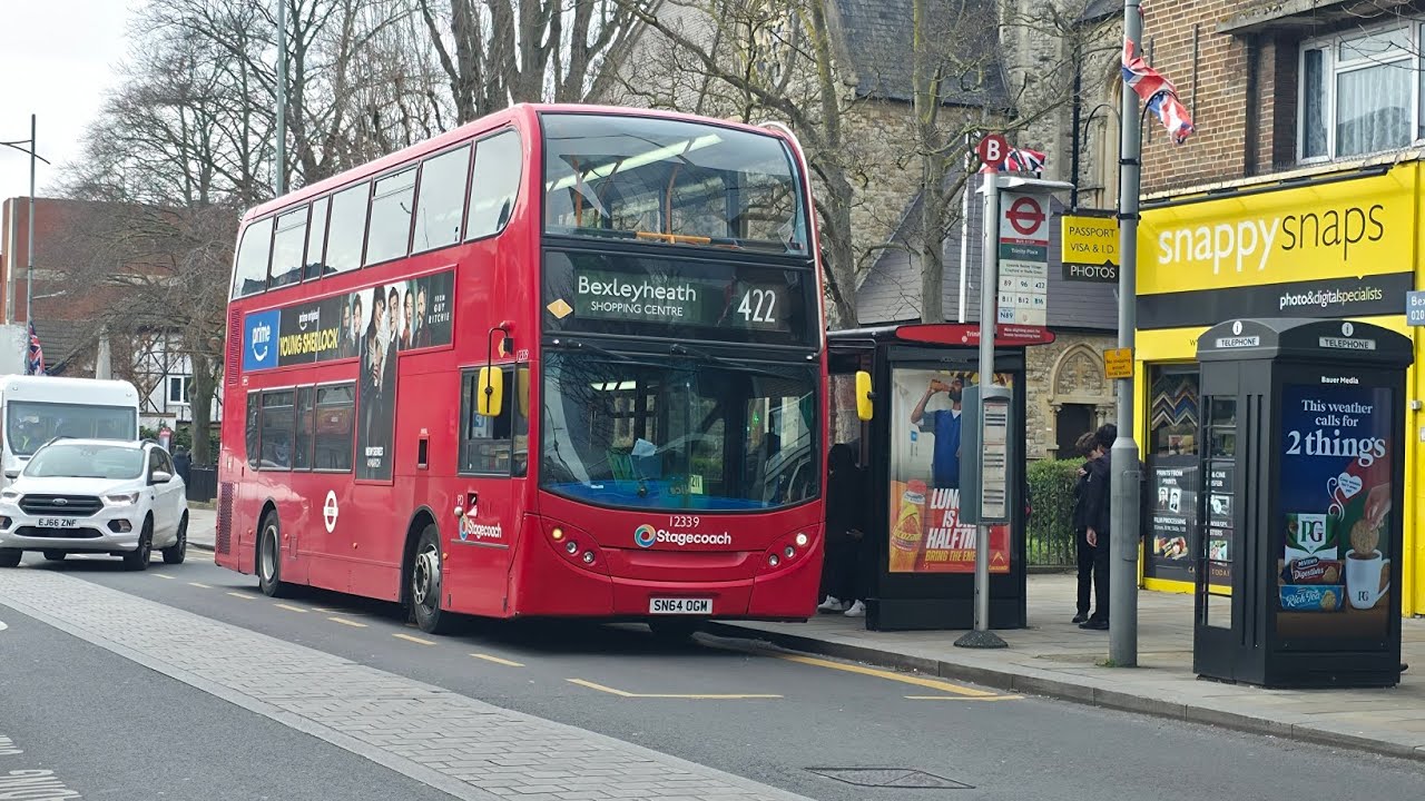 Stagecoach London 12339 SN64OGM route 422