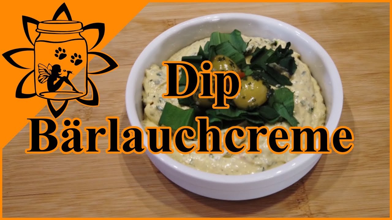 Rezept Bärlauchcreme selber machen | Dip Bärlauch | Garteneinkochfee