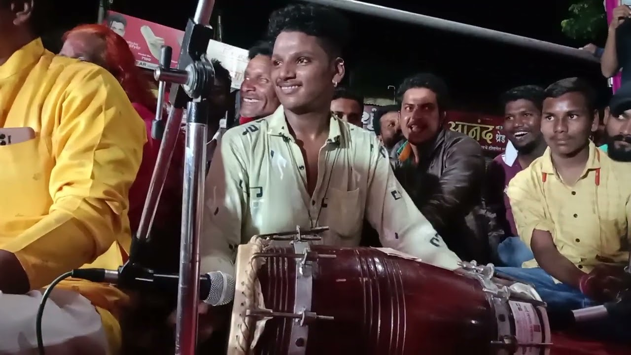 अर्जुन शिंदे ढोलकी सोलो नक्की पहा #chandan_kamble_live #swarchandan #manoj_gardkar