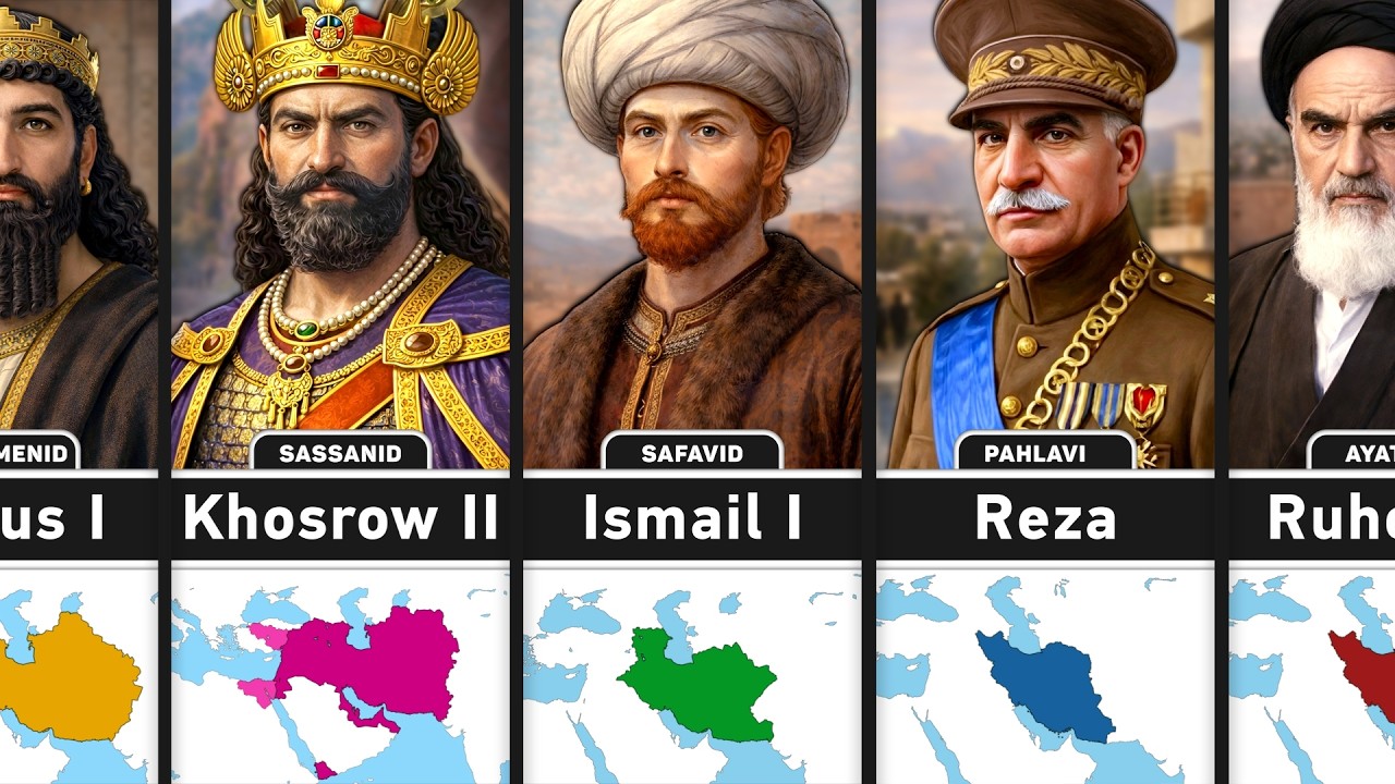 Timeline of Iran! From Achaemenid Era to Modern Day!