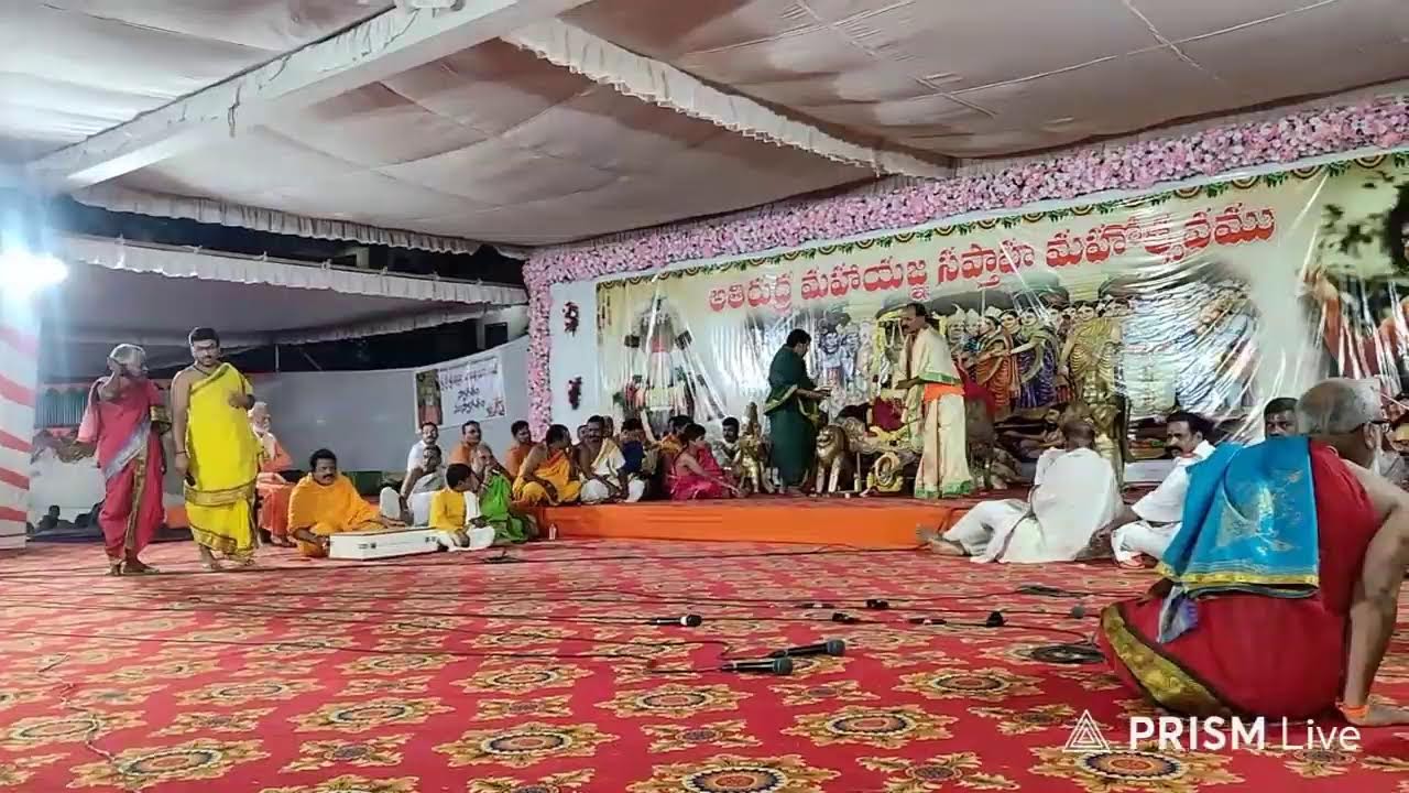 4th day Shiva parvati kalyanam 