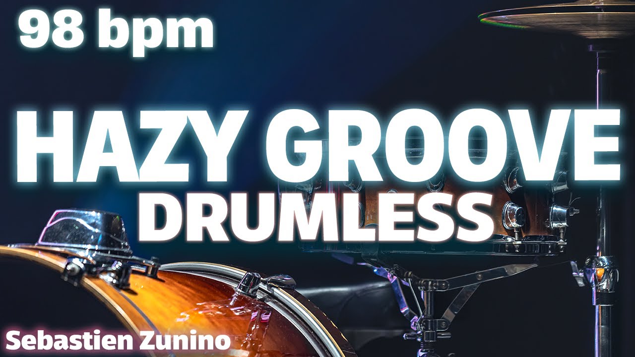 Hazy Groove Drumless Backing Track | 98 BPM
