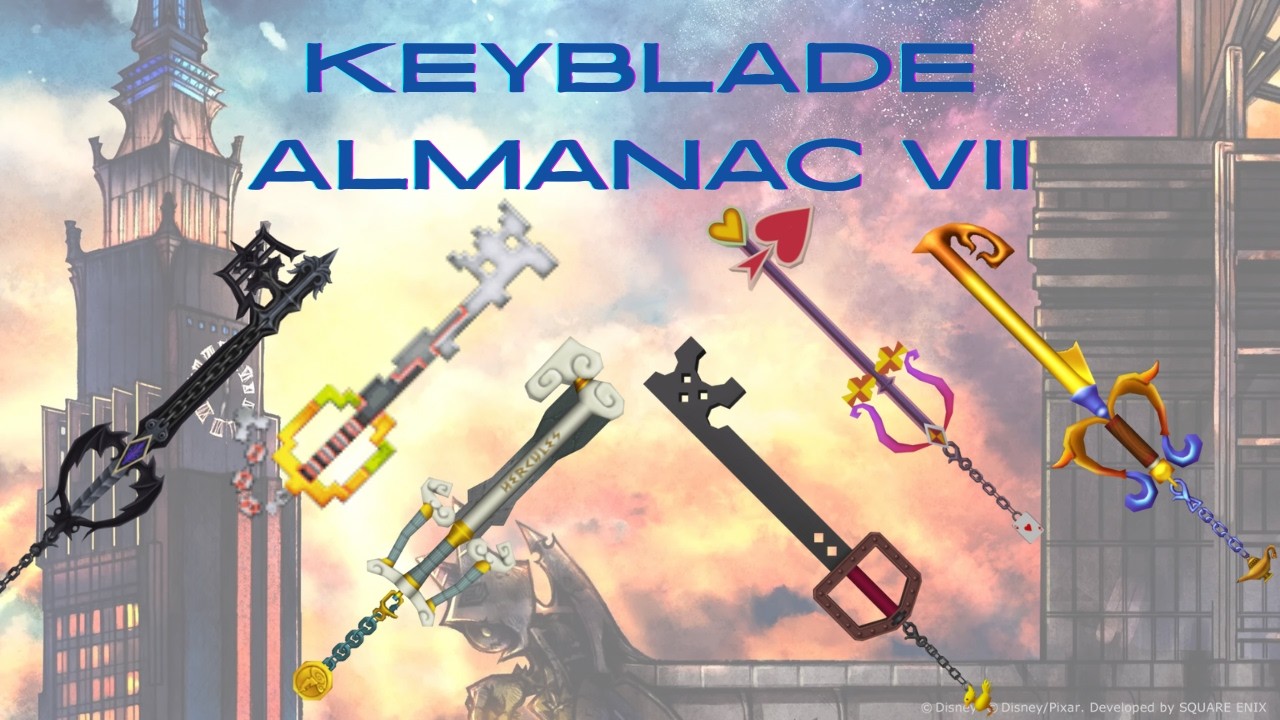 Kingdom Hearts Re:Coded Keyblade Almanac