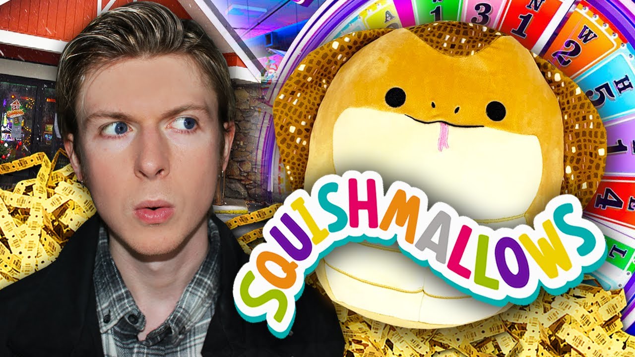 Can I Win a GIANT Squishmallow at the Arcade?