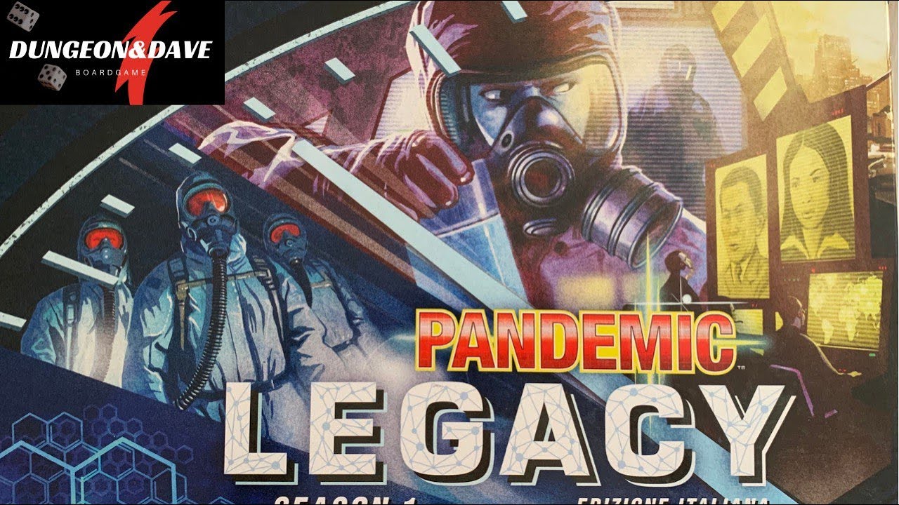 Spiegazione completa del regolamento di Pandemic Legacy Season 1