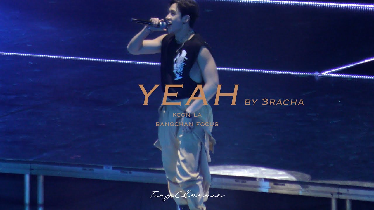 220820 Stray Kids 스트레이 키즈 KCON LA - 'YEAH' (by 3RACHA) Bang Chan 방찬 Focus