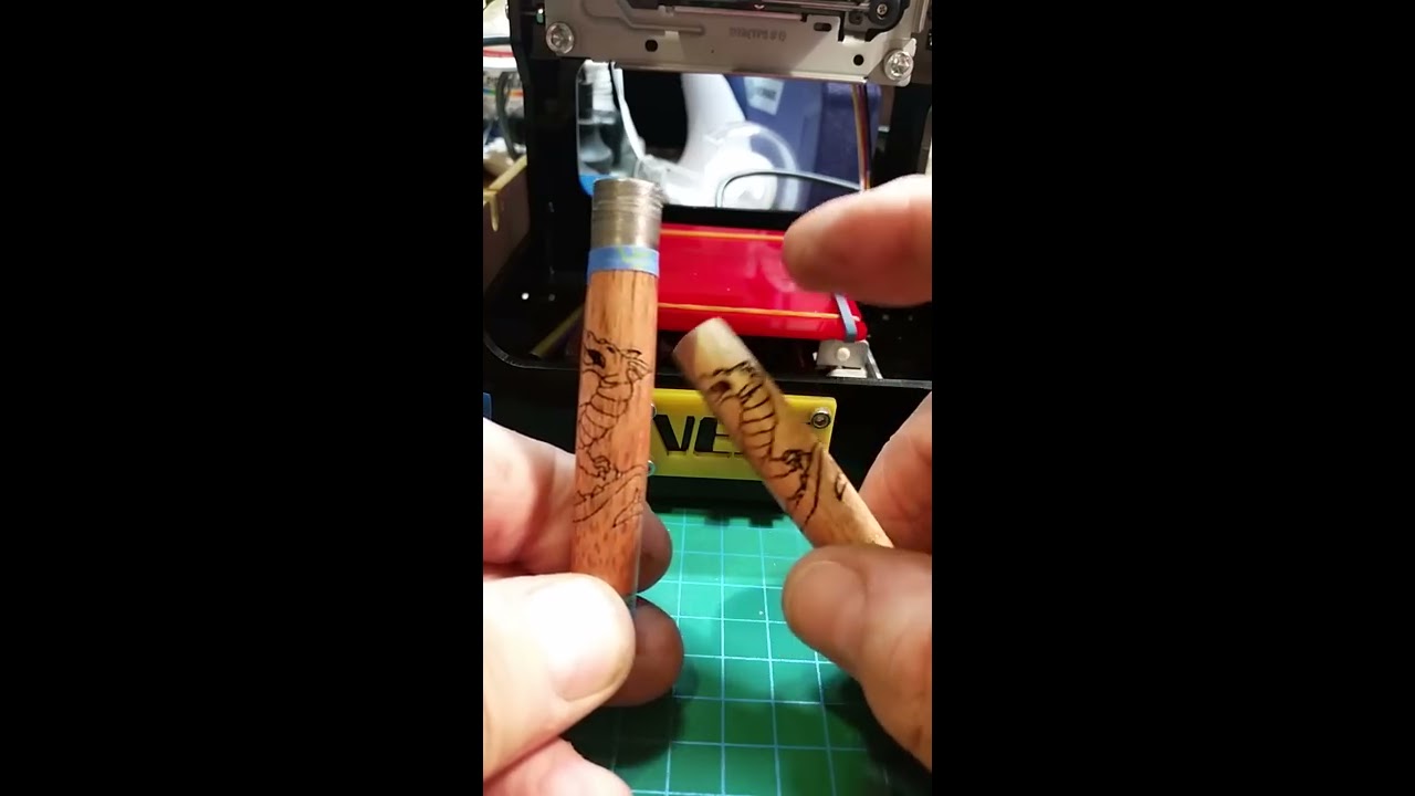 !!! FREE TO MAKE - Neje Laser 360 Rotary jig, for use with all Neje Style Chinese laser engravers.