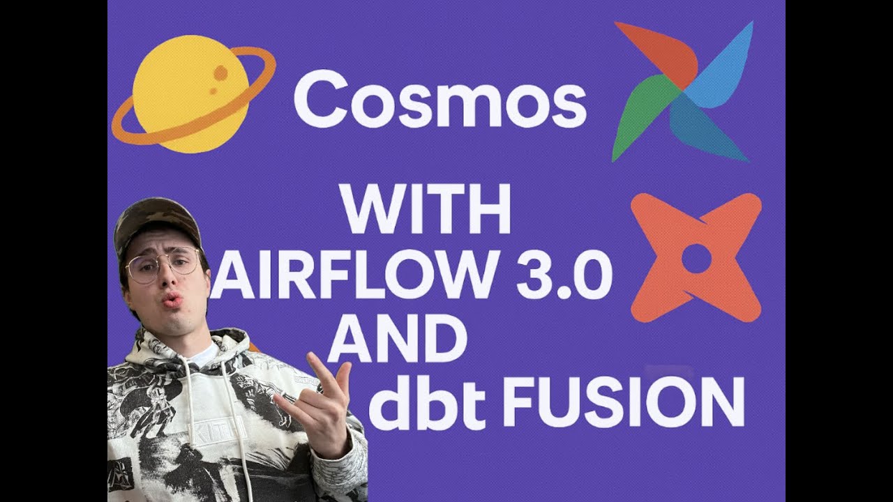 How to Use Cosmos with Airflow 3.0 and dbt Fusion! Getting Started with Cosmos for Beginners!