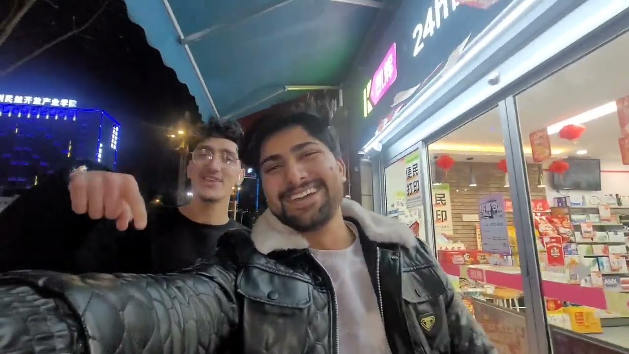 With Afghani friend #studyabroad #StruggleToSuccess #Guiyang 