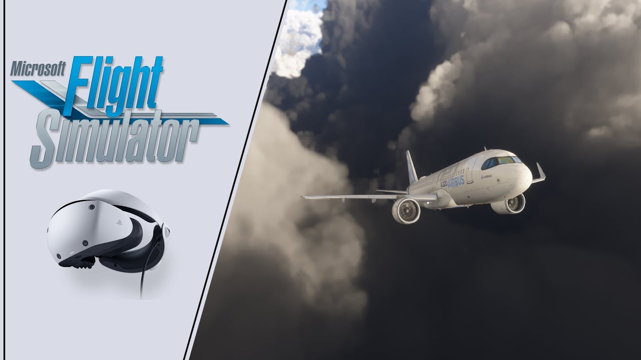 Симулятор Пилота Microsoft Flight Simulator 2024 настройка для PSVR 2