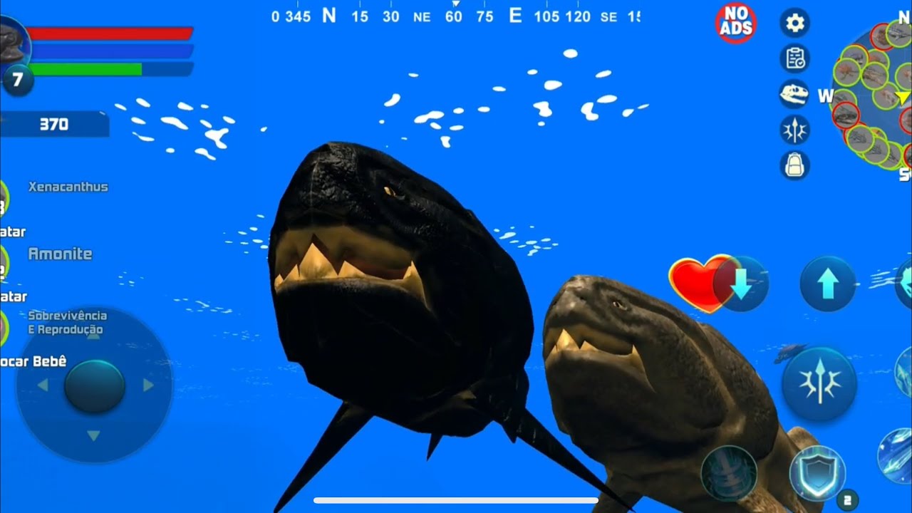 Best Dino Gamer - Dunkleeosteus Simulator Android Gameplay #dinosaur #jurassic