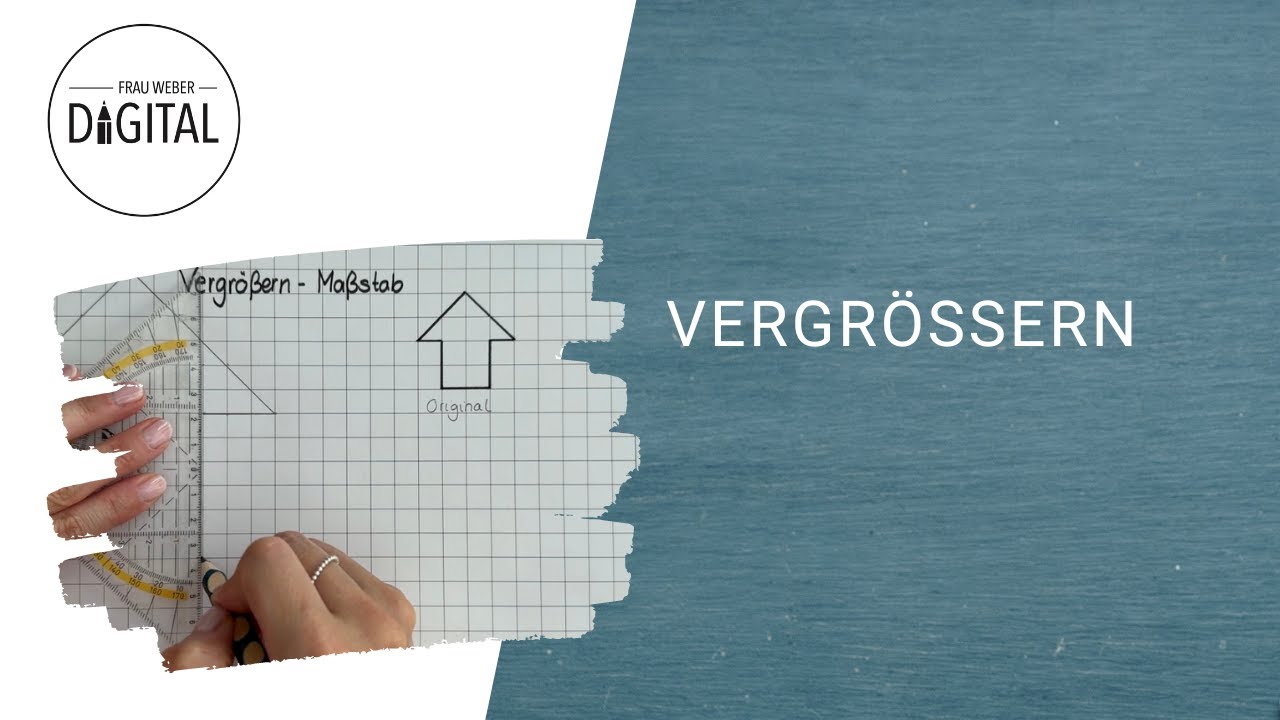 Vergr&ouml;&szlig;ern - das Wichtigste schnell erkl&auml;rt (inkl. Arbeitsblatt)