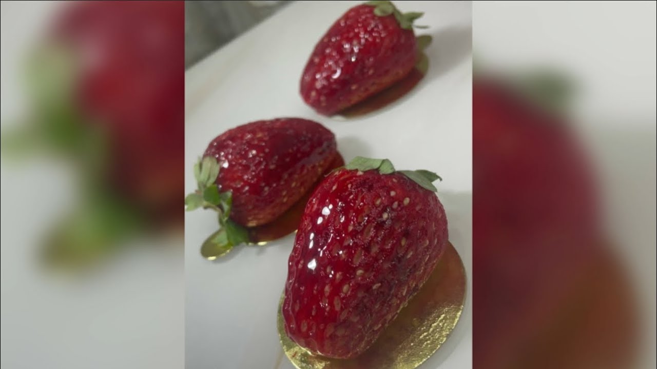 فراوله فواكه 4dبطريقه مبسطه جدا مع gâteaux Constantine 🇩🇿