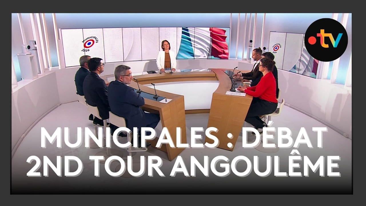Débat du 2nd tour des élections municipales 2026 à Angoulême