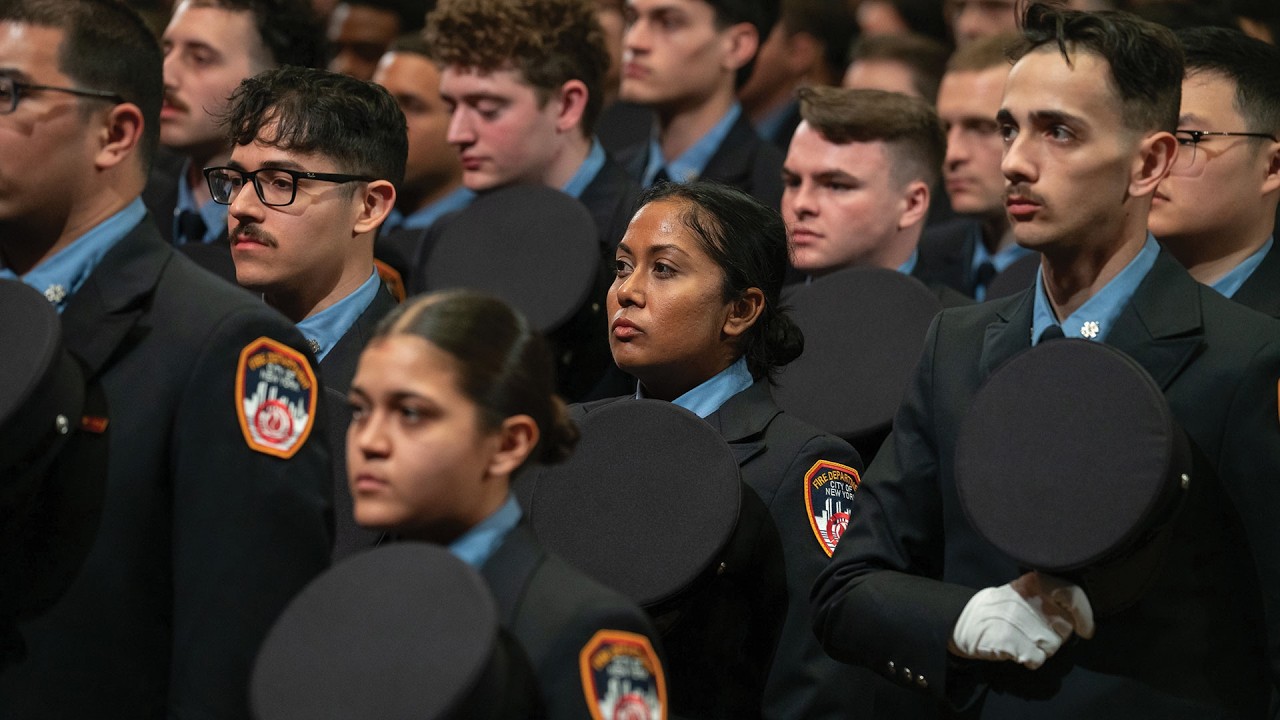 FDNY Graduation and Promotion Ceremony for Probationary EMTs and EMS officers