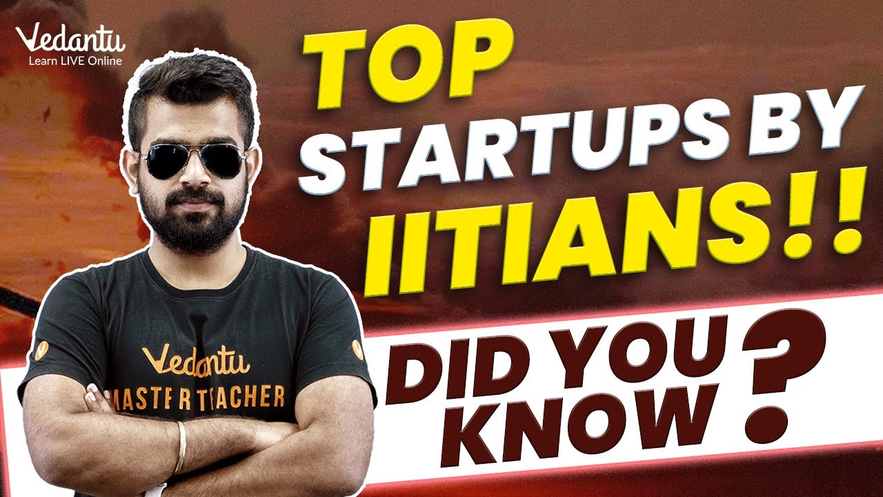 Top Startups by IITians!! Did you know? | Shimon Sir | Vedantu Master Tamil