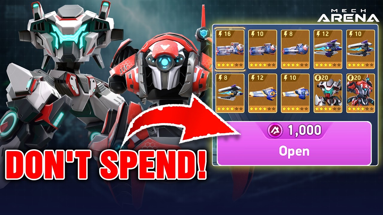 ⚠️DON'T SPEND Your A-Coins Yet! Redox & Outlaw Event CRATE RUSH WARNING! | Mech Arena