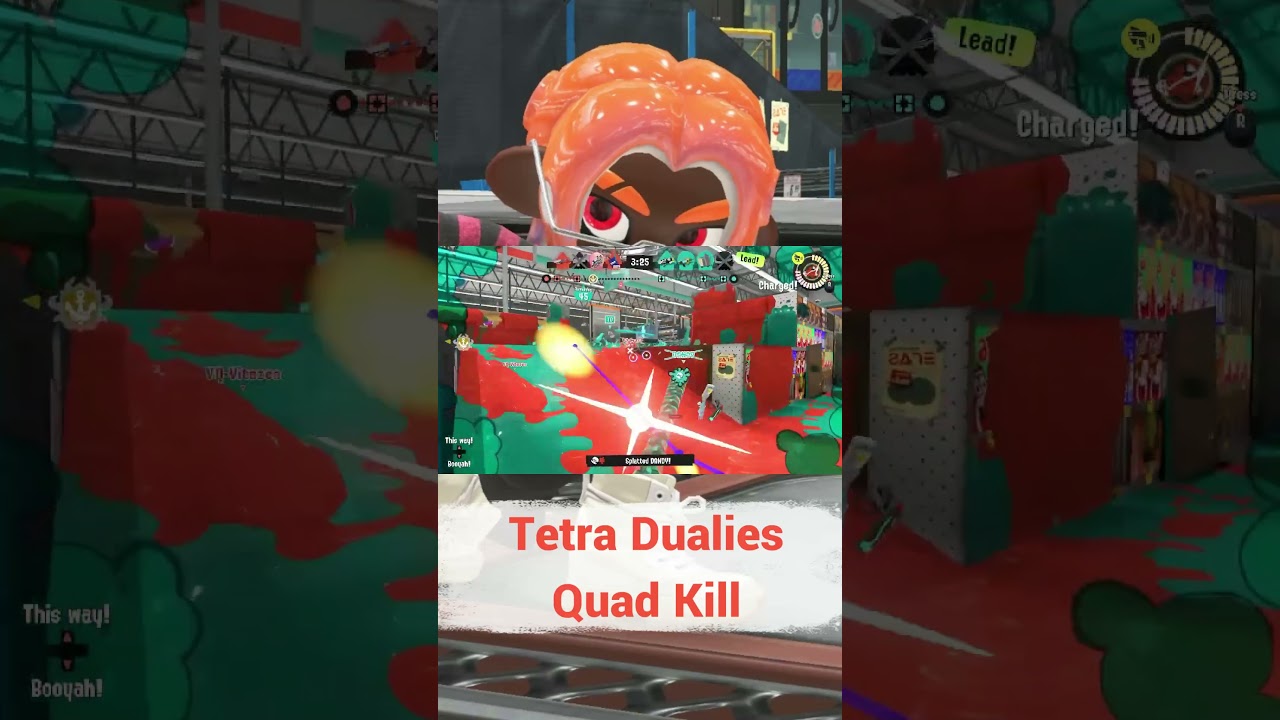 Getting A Quad Splat With Dark Tetra Dualies 