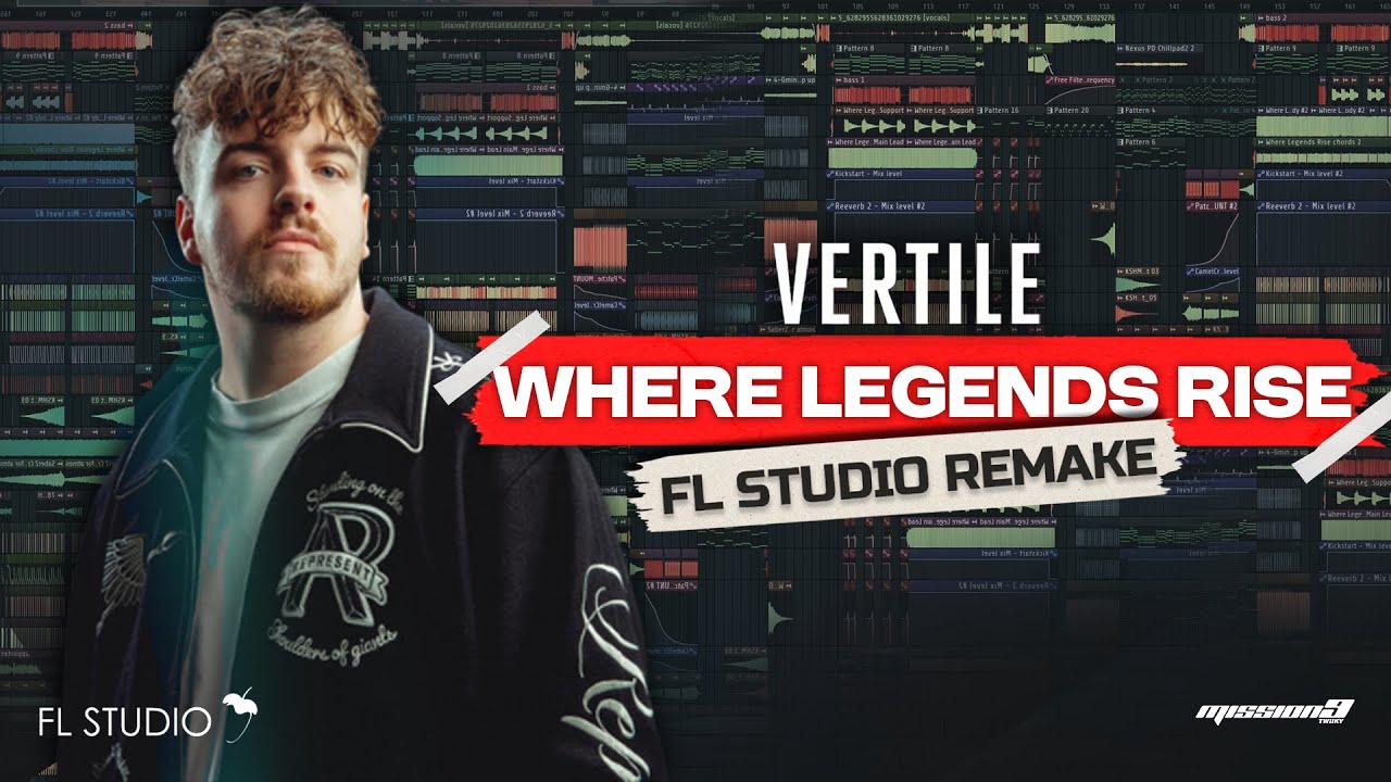 Vertile - Where Legends Rise (Defqon.1 2025 Anthem) | FL STUDIO REMAKE (FLP) - MISSION9 EDIT