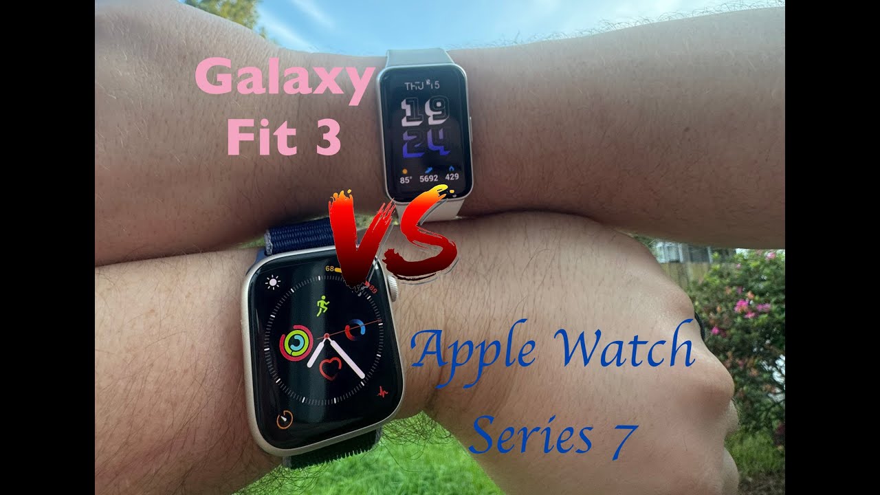Galaxy Fit 3 review & comparison to Apple Watch Series 7 (in the US!)