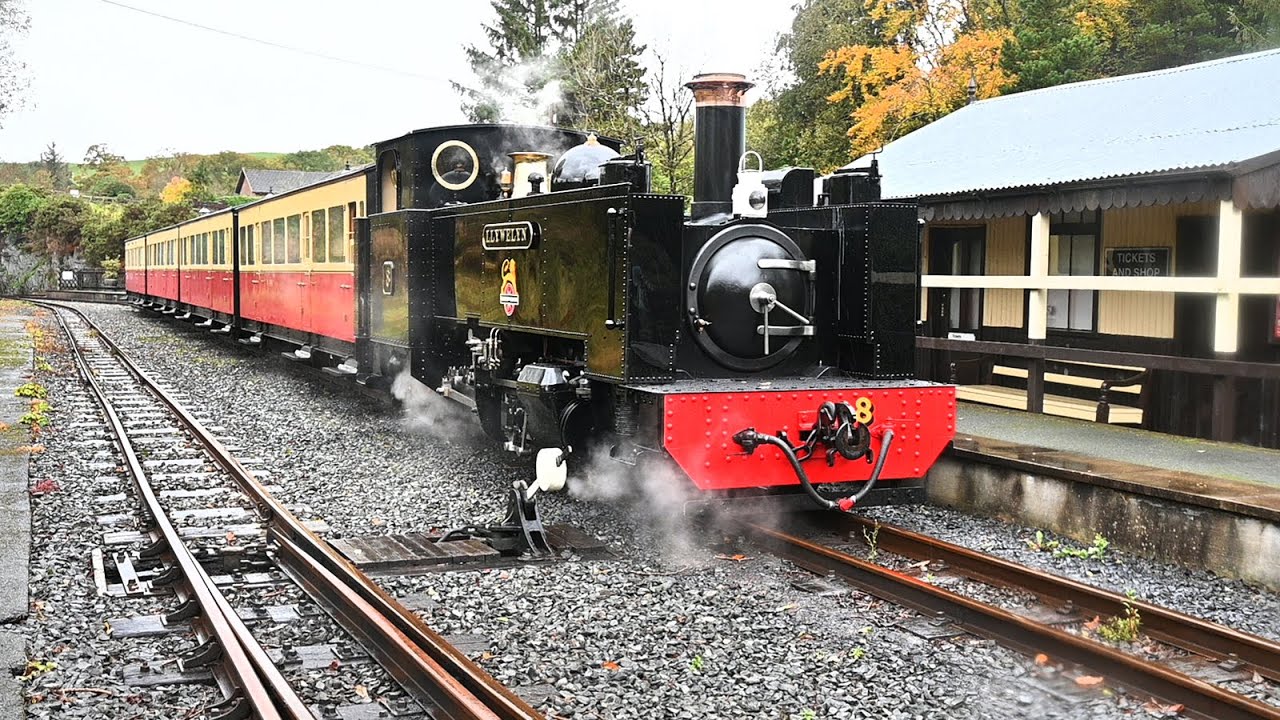 Vale of Rheidol locomotive Number 8 in BR Black Livery!