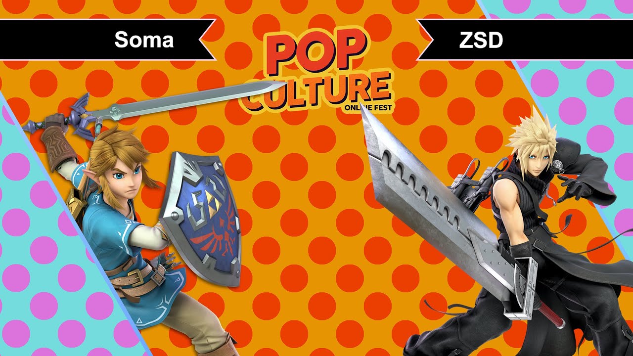 Pop Culture Online Fest 2020 - Soma (Link) vs ZSD (Cloud, Roy, Joker)