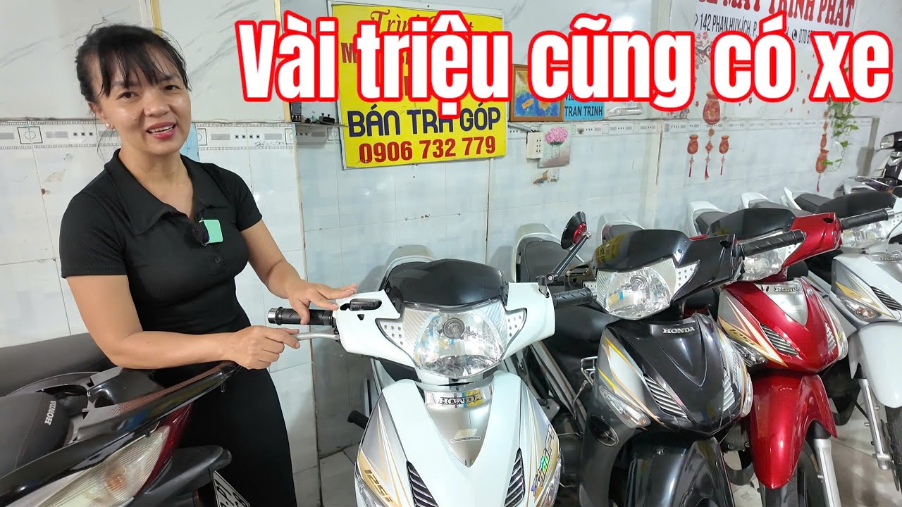 Đi mua xe cũ Dream Thái Custom 70 Future Neo GT ở cửa hàng Trình Phát...Xe ngay chủ có góp ship