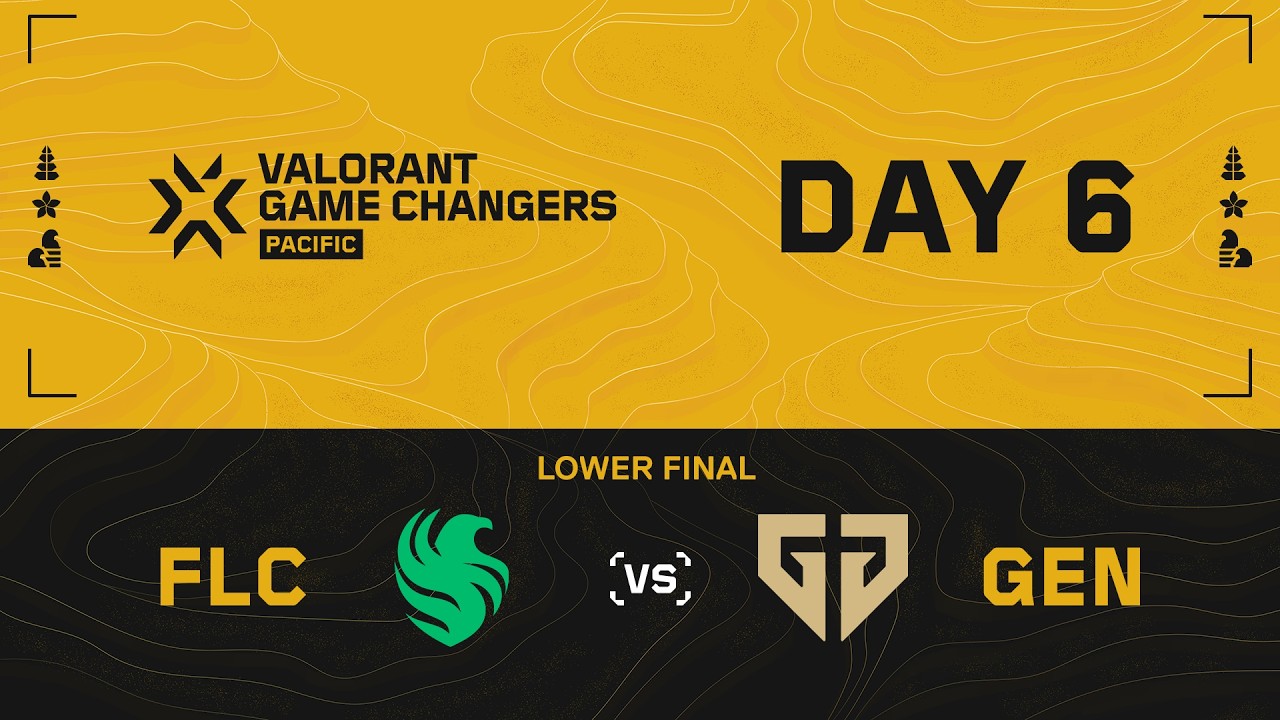 FLC vs. GEN &mdash;  VCT Game Changers Pacific &mdash; Lower Final &mdash; Day 6