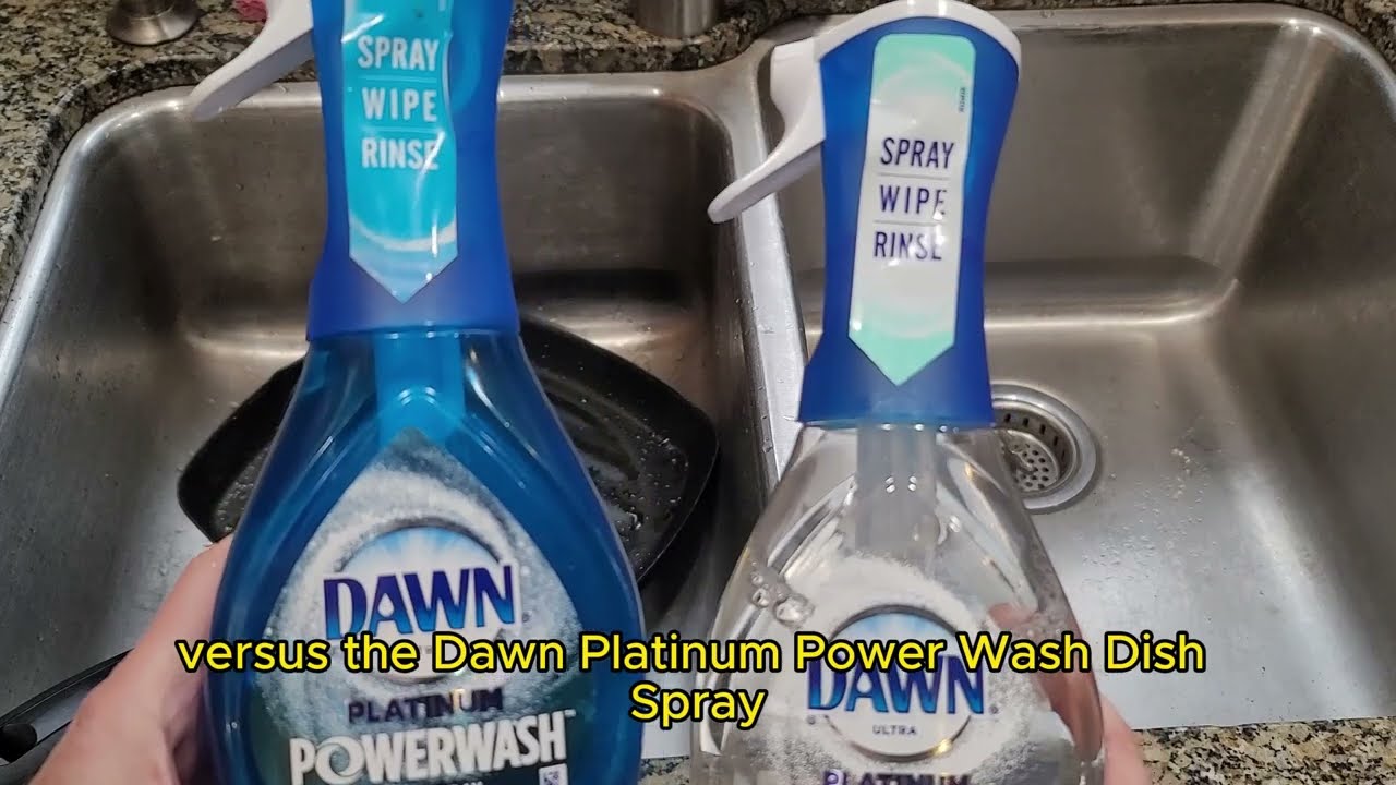 Dawn Powerwash Platinum Free & Clear VS Dawn Powerwash Platinum Dish Soap | Comparison Review