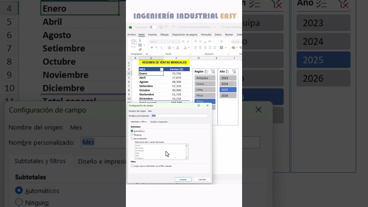 Mostrar Valores que no tengan datos en una Tabla Din&aacute;mida. Un super tip de Excel!