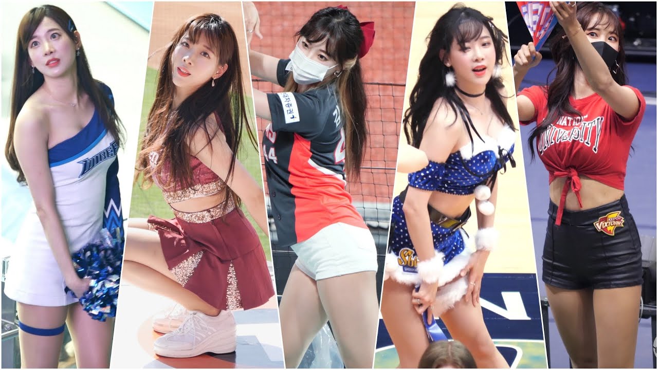 [4K] 단상위 아이돌! 김한나 치어리더 넥센부터 기아까지 직캠 핫클립 모아모아