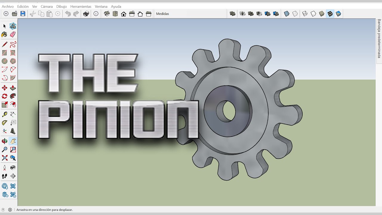 Pinion - Piñon - Sketchup