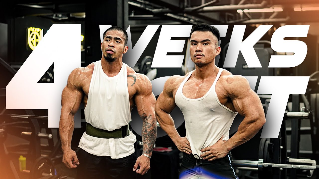 TEAM TRAINING TEAM KG AND FRIENDS | 4 WEEKS OUT MUSCLE CONTEST