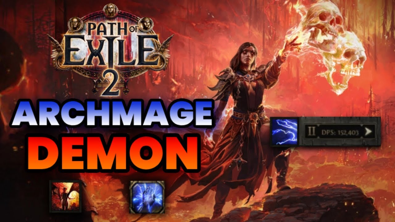 Archmage Demon | 150K SPARK DPS | Path of Exile 2 Build Guide