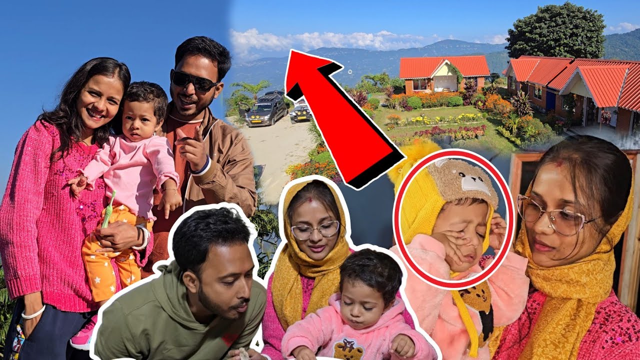 ঘুম থেকে উঠেই চোখের সামনে কাঞ্চনজঙ্ঘা😍😍😍 | অবশেষে আমরা হোমস্টেতে পৌঁছালাম😥😥😥