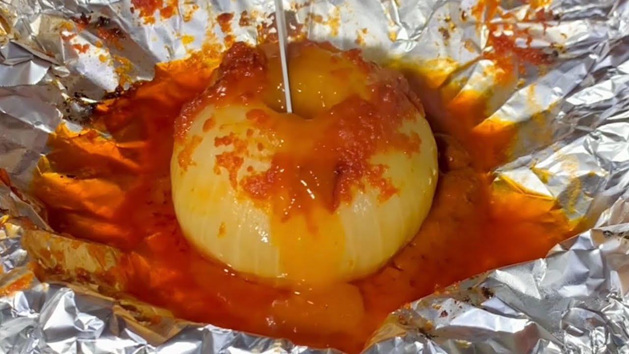 Viral Onion Boil In a Foil Recipe | Seafood Recipe