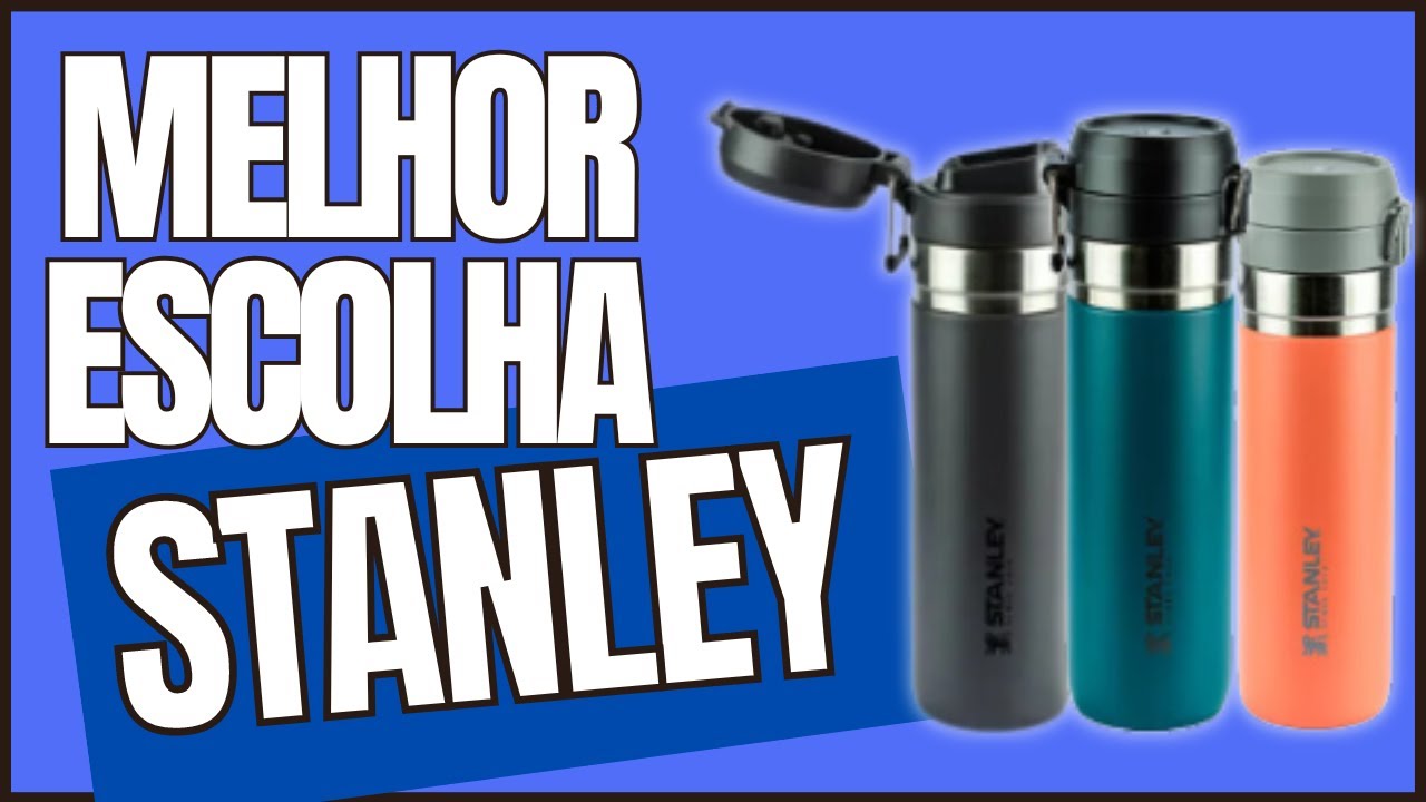 Olhe antes de comprar: QUICK FLIP STANLEY [LAGOON, CHARCOAL E GUAVA