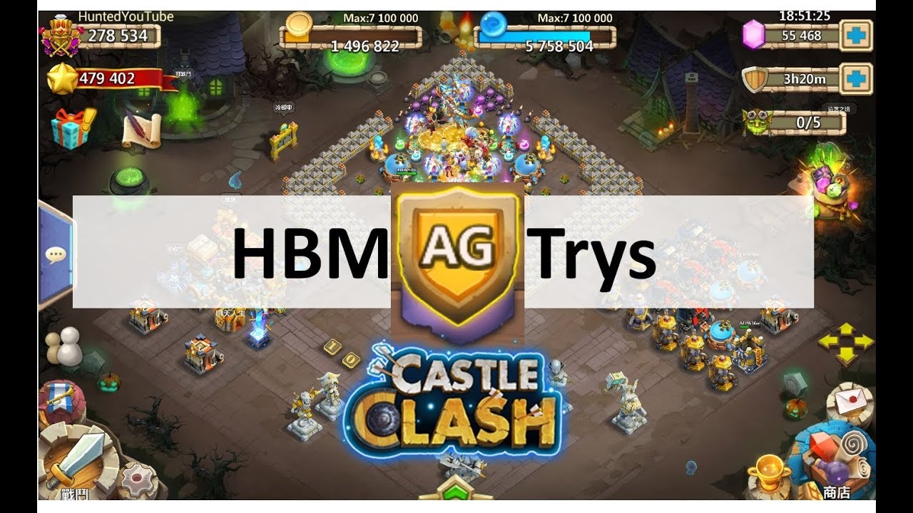 CC #203 Welle AG Versuche by Hunted Schloss Konflikt | Castle Clash