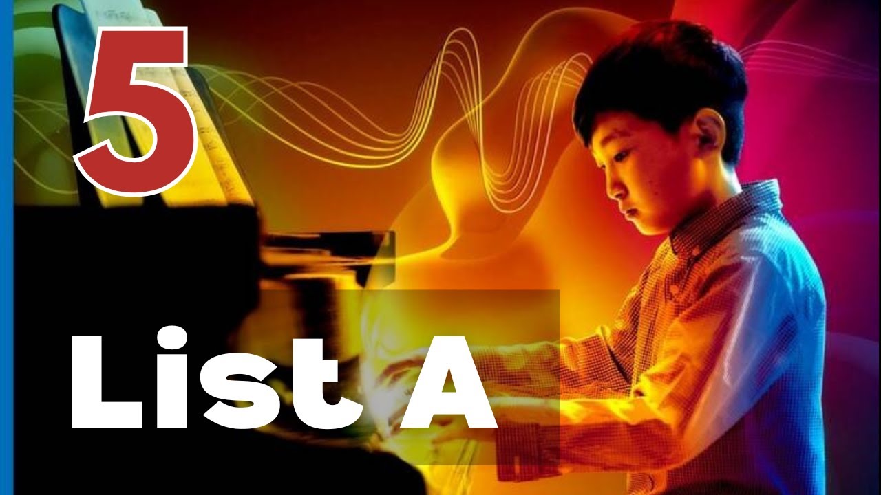 ABRSM Grade 5 (2025 & 2026) - List A