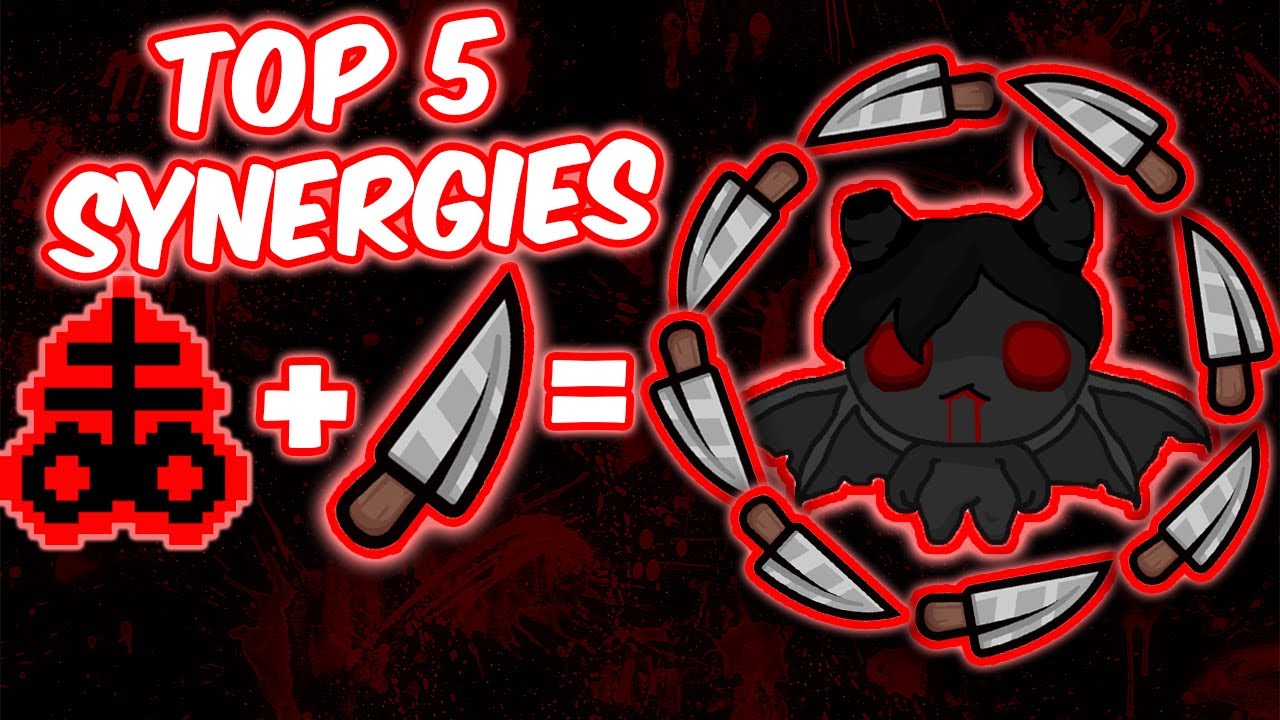 TOP 5 BEST SYNERGIES In The Binding of Isaac: Repentance