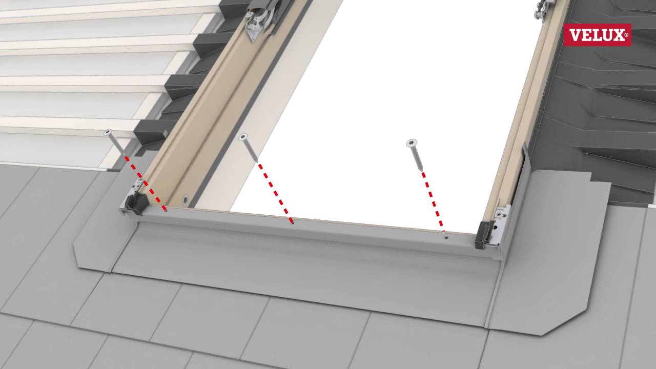 VELUX EDL flashing installation