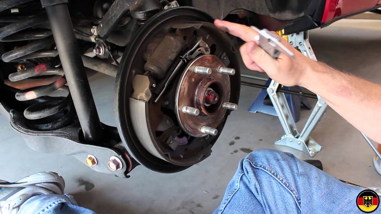 Suzuki Grand Vitara Rear Brake Drum Inspection
